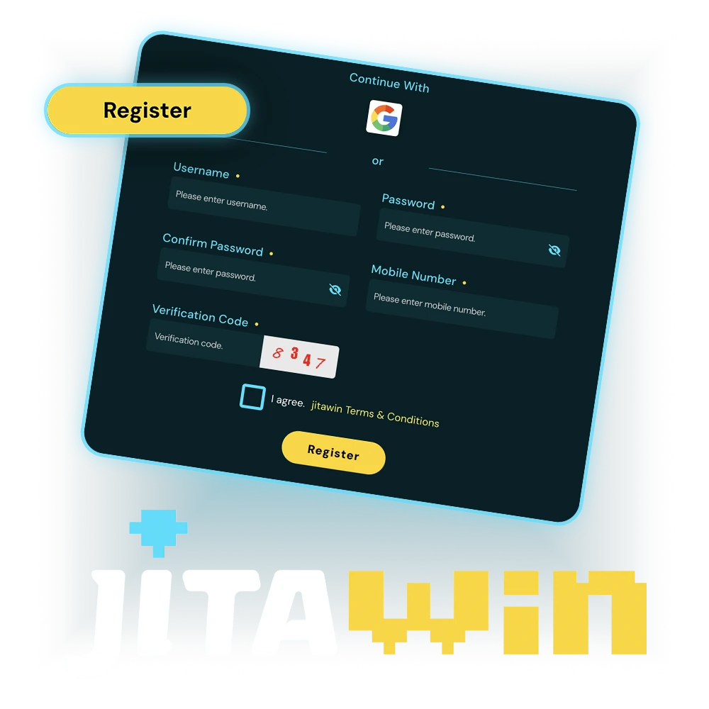 Register at JitaWin and start your winning journey.