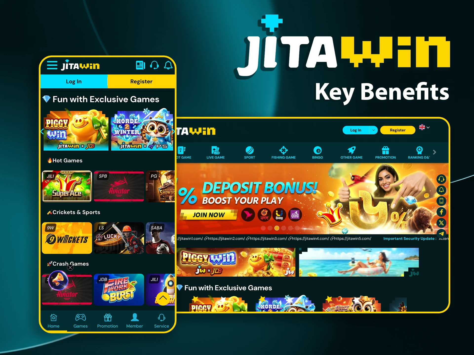 Discover why JitaWin is the best place to start winning.