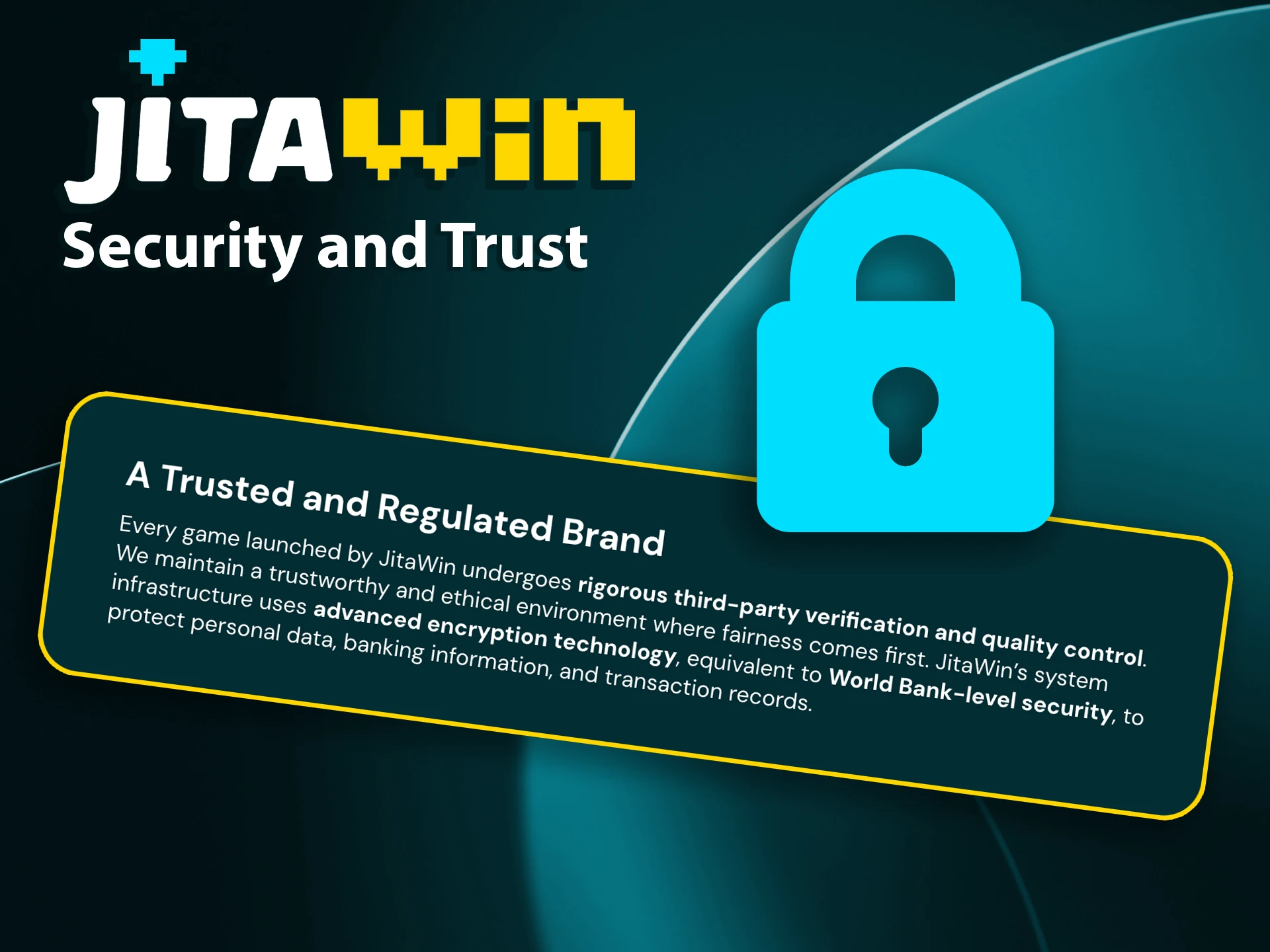 Play securely with JitaWin’s trusted gaming platform.