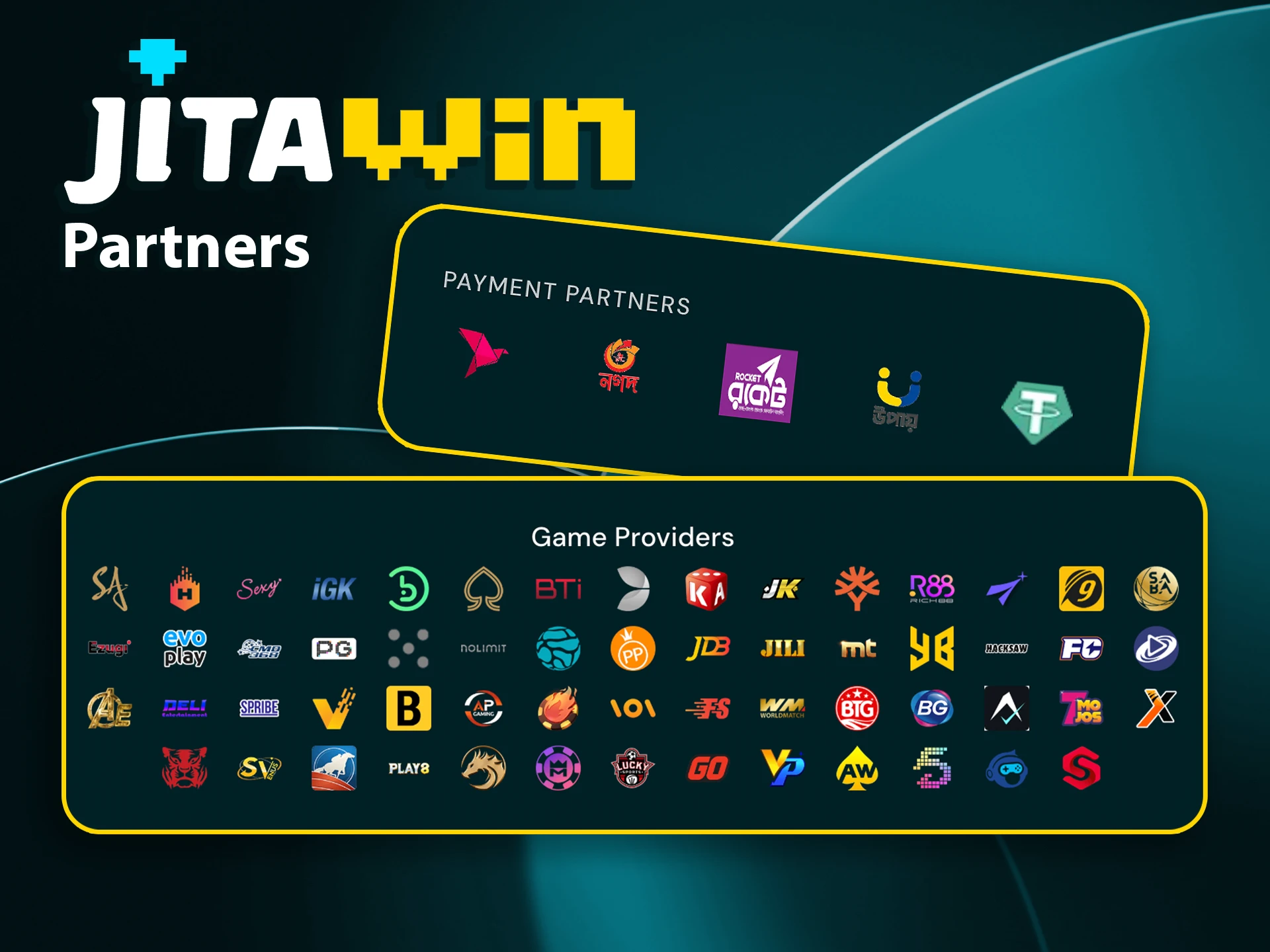 Get to know who partners with JitaWin for better gaming.