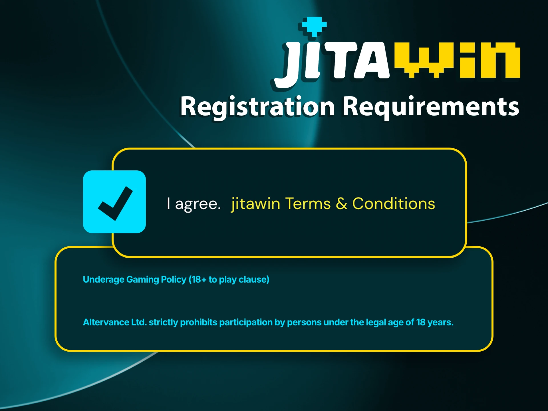 Meet the simple requirements and register at JitaWin now.